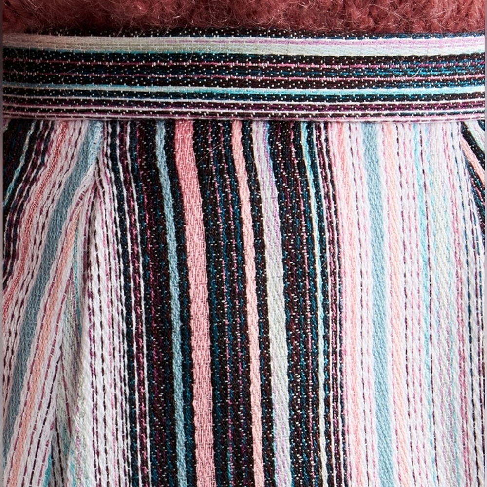 NWT IRO | High-Waisted Striped Toile Shorts - Picture 6 of 7